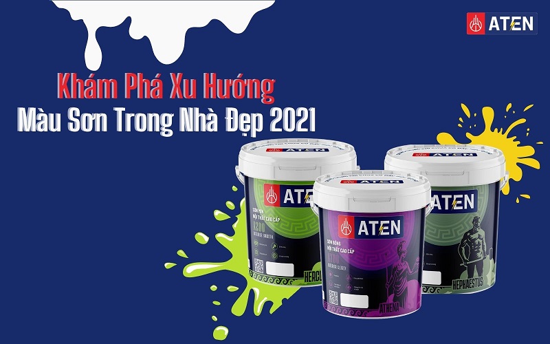 Xu hướng chọn màu sơn trong nhà